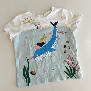 Hanna Andersson Narwhal Mermaid Tee